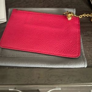 Authentic Alexander McQueen key holder coin pouch